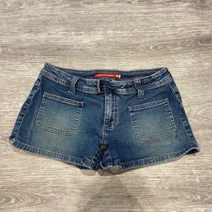 vintage y2k guess cargo shorts